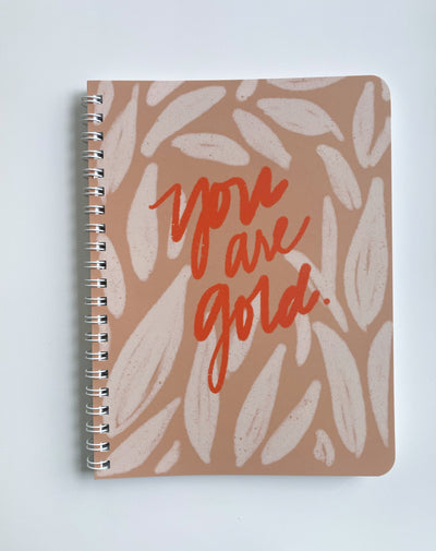You Are Gold Spiral Notebook