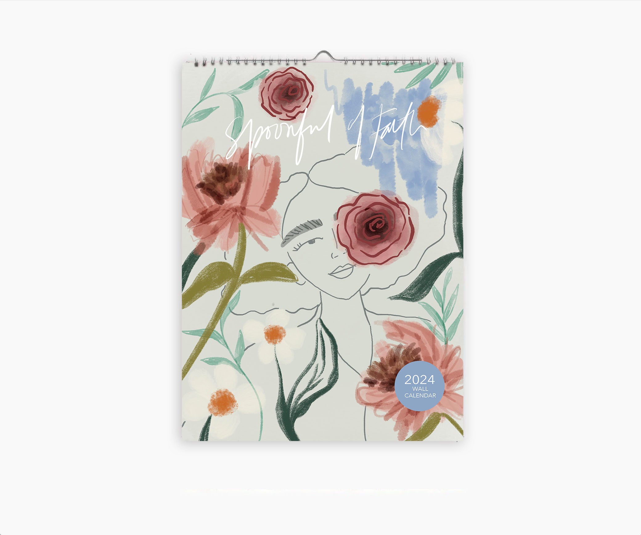 Spoonful of Faith 2024 Illustrated Calendar (12 Month)