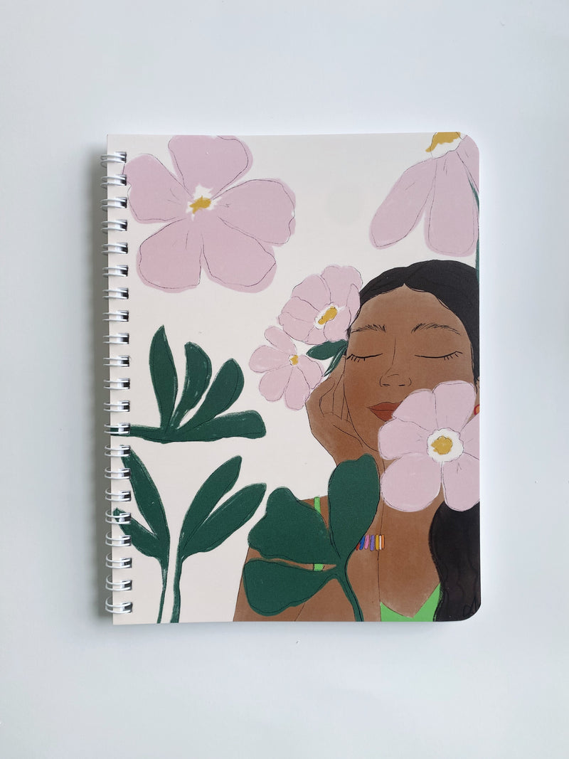 Just Bloom - Spiral Notebook