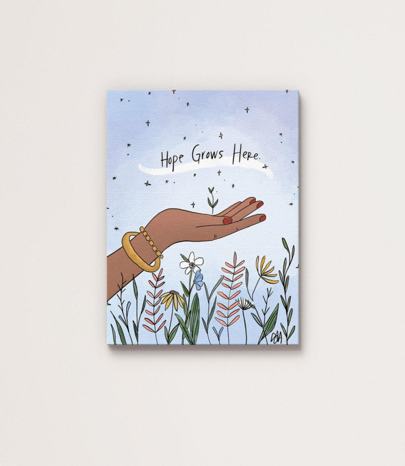 Hope Grows Here - Art Print