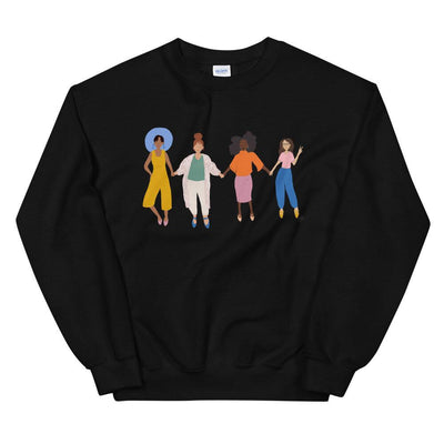 All Together - Black - UNISEX Sweatshirt